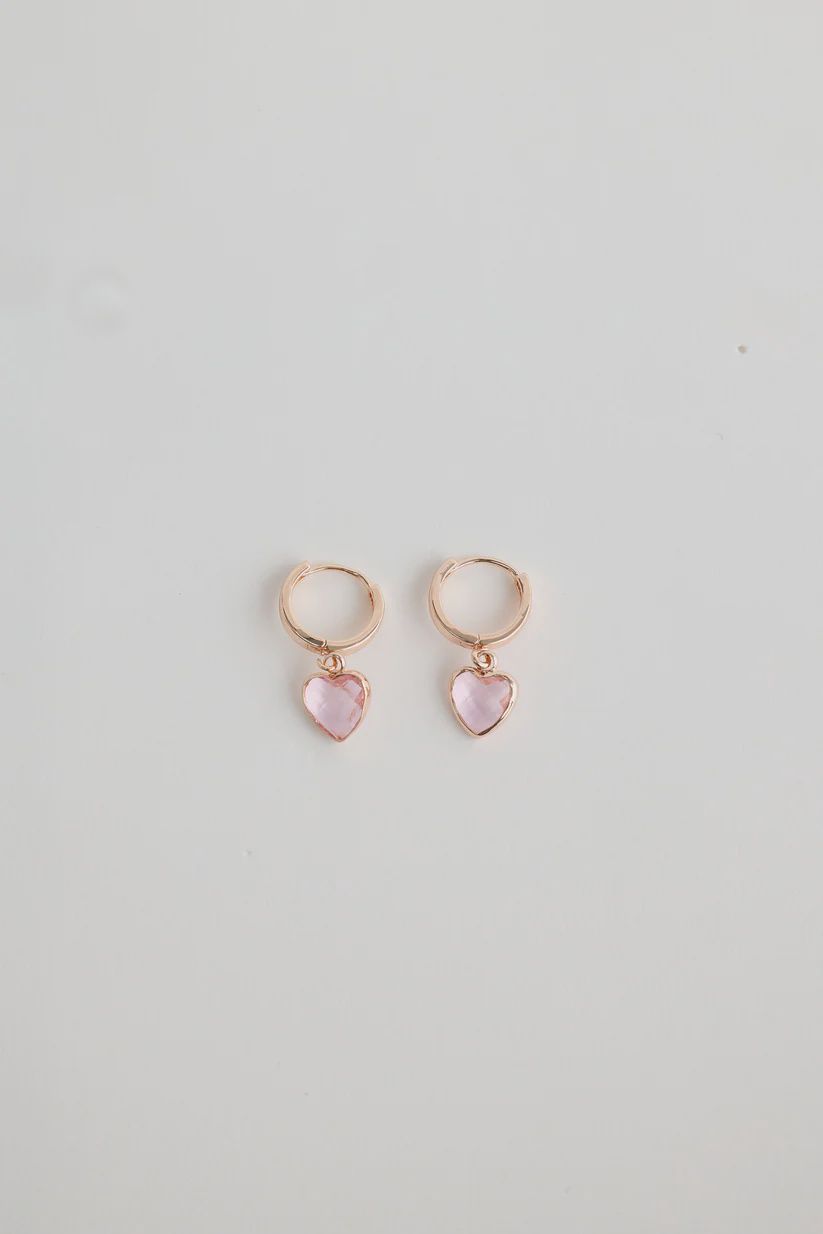 Adore Earrings Rose Gold