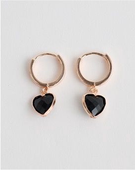 Adore Earrings Black
