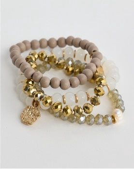 Riley Stack Bracelet Lavender