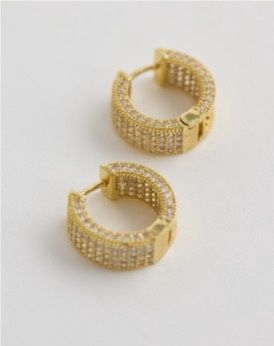 Ace Earrings Gold