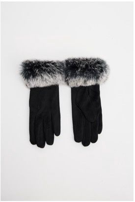 St Anton Gloves Black
