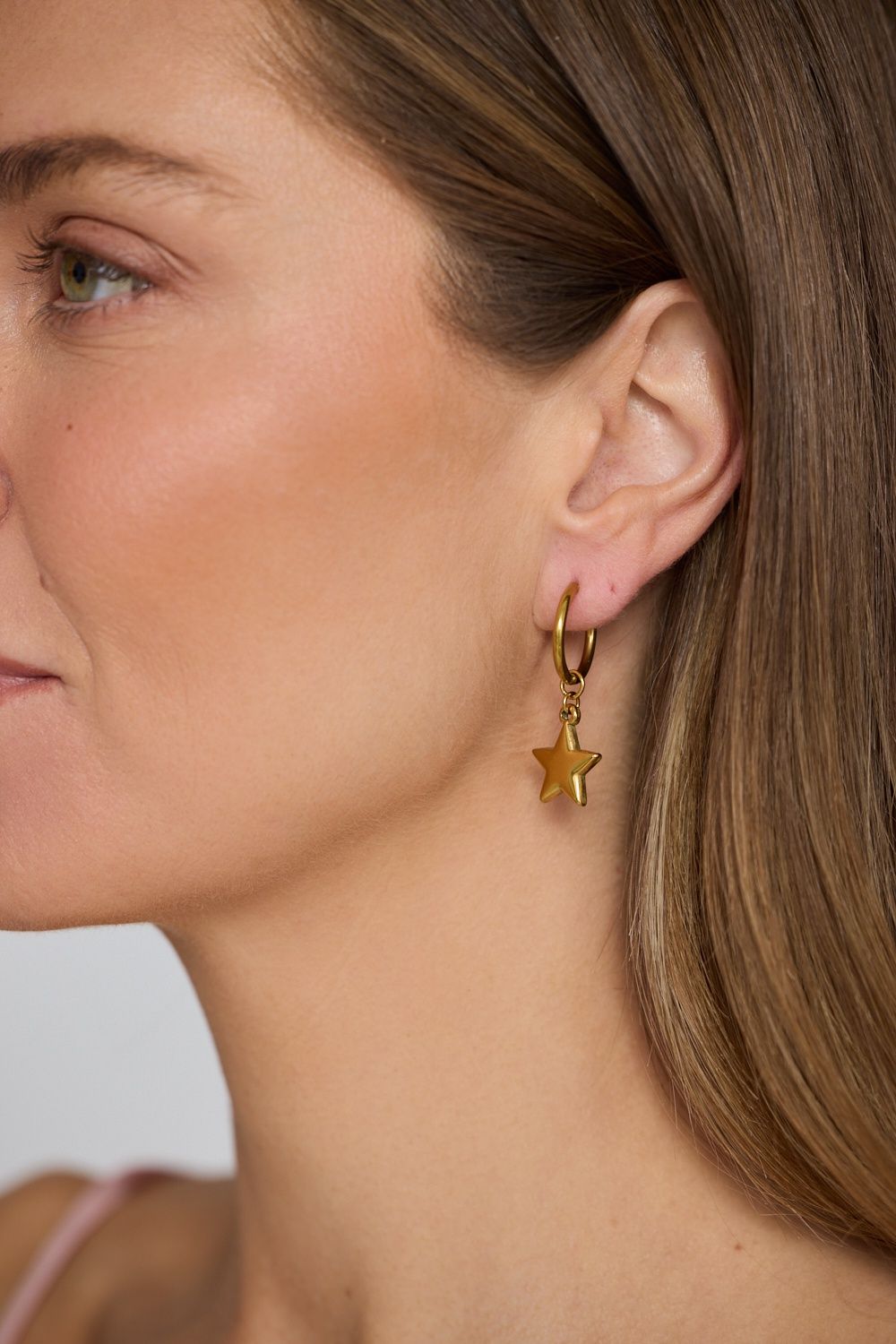 Star Gaze Earrings - Gold