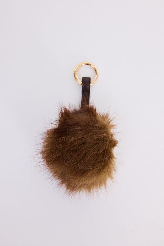 Luna Keyring - Brown