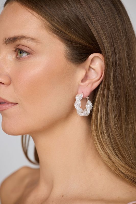 Opulence Earrings - Silver