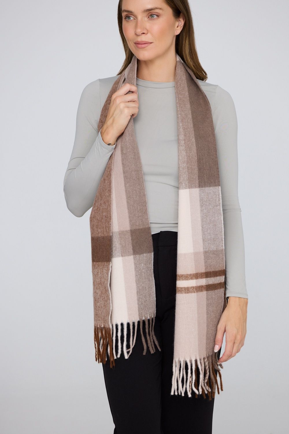 Atlas Scarf - Brown