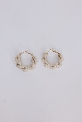 Opulence Earrings - Gunmetal