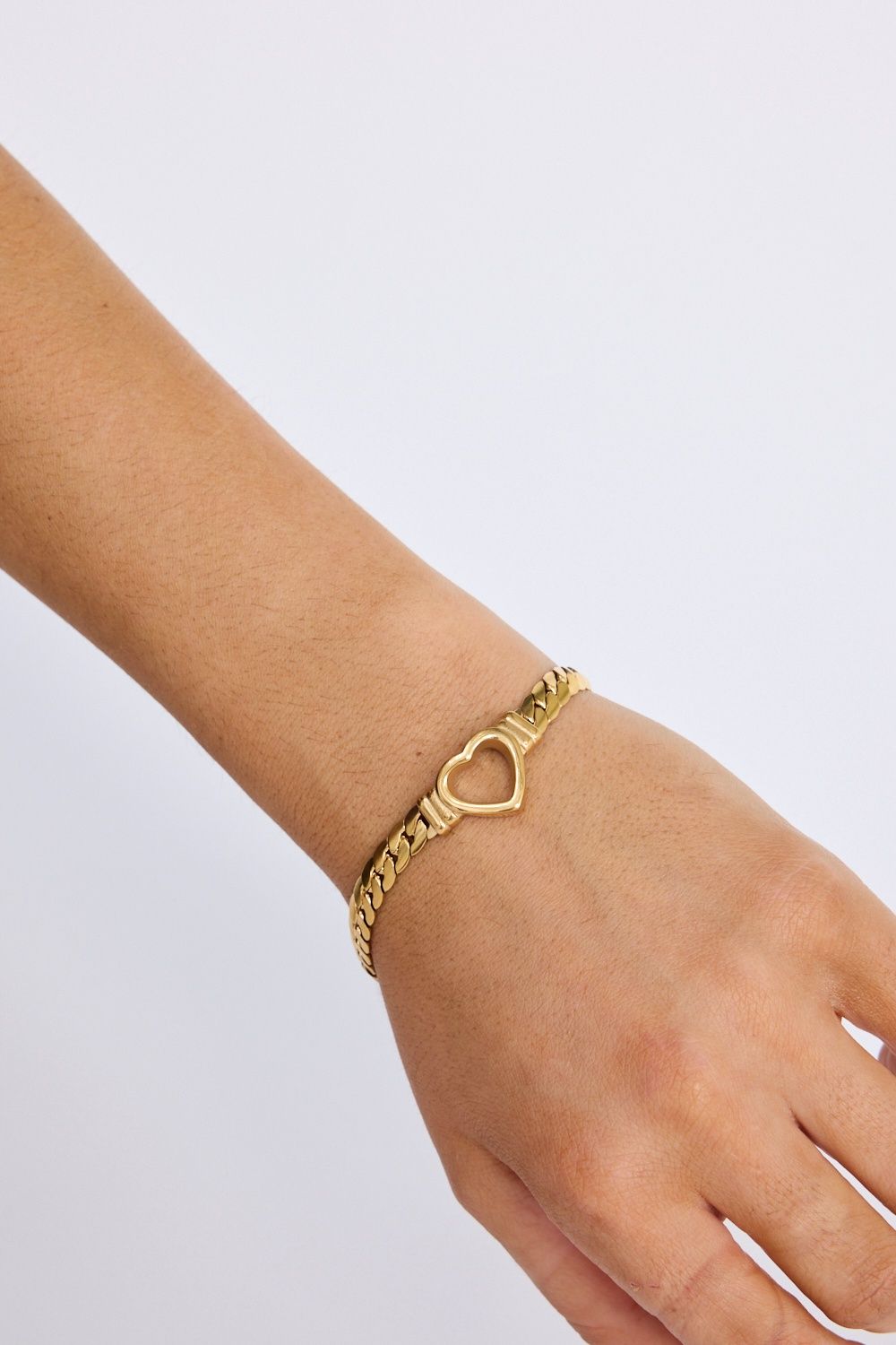 Hearts Bracelet - Gold