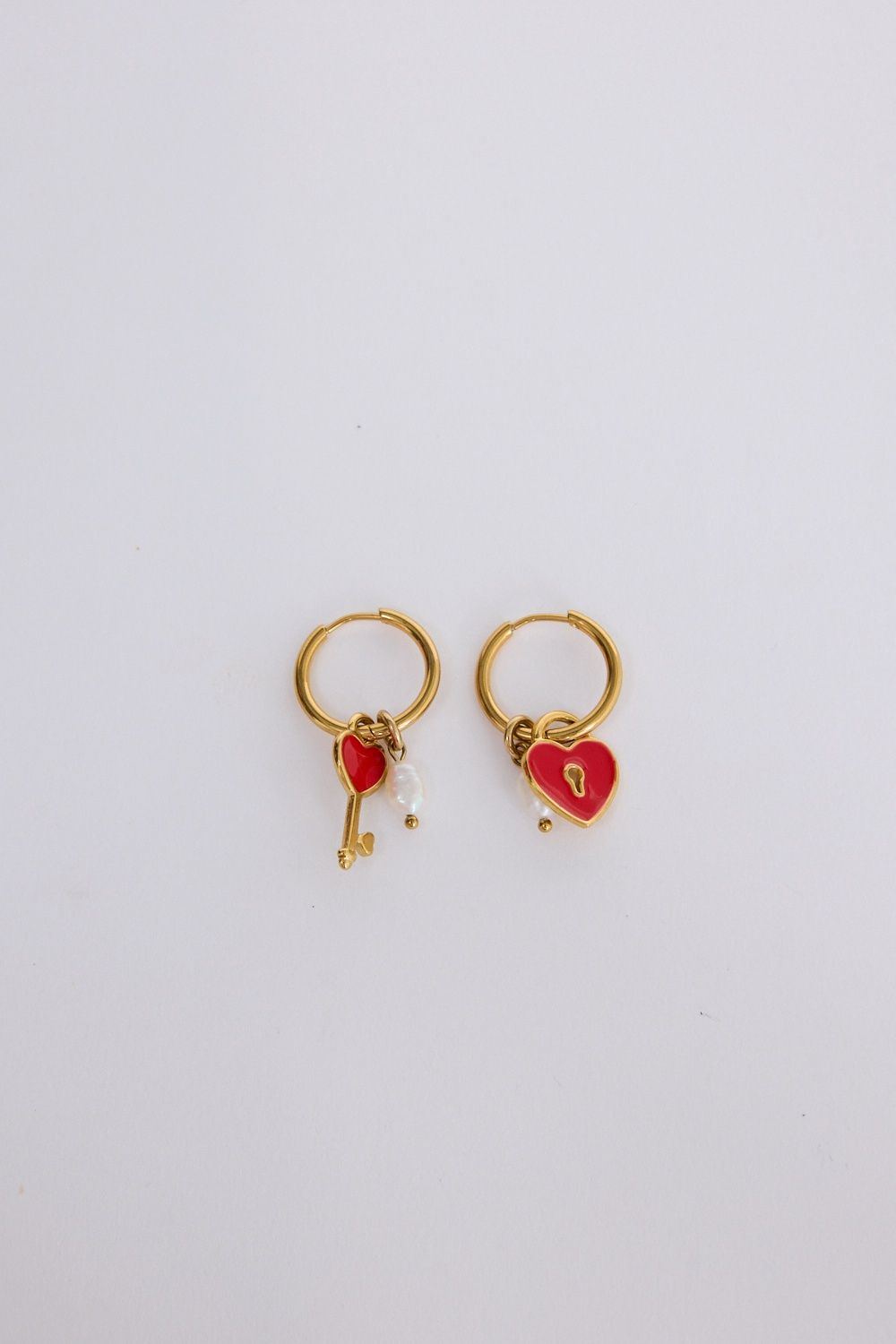 Lockheart Earrings - Gold