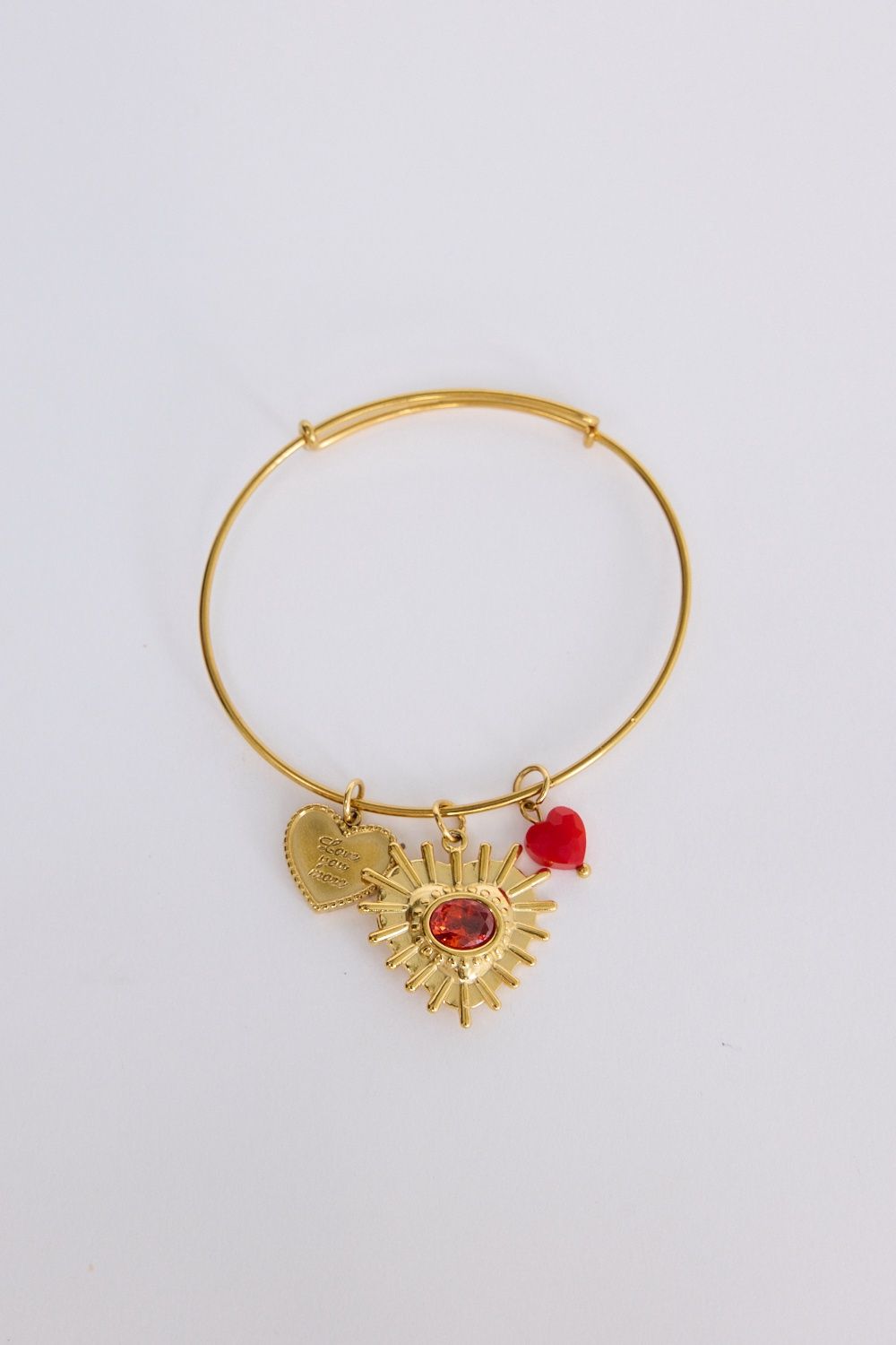 Royal Heart Bracelet - Gold