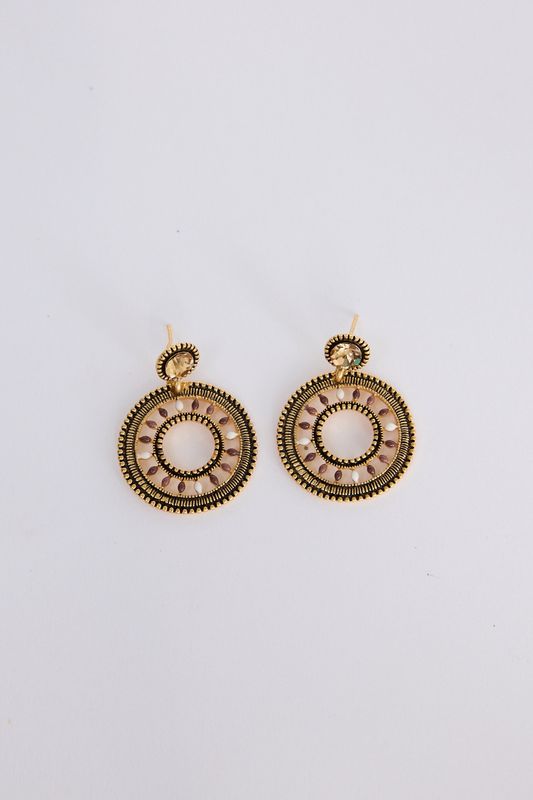 Eclipse Earrings - Gold