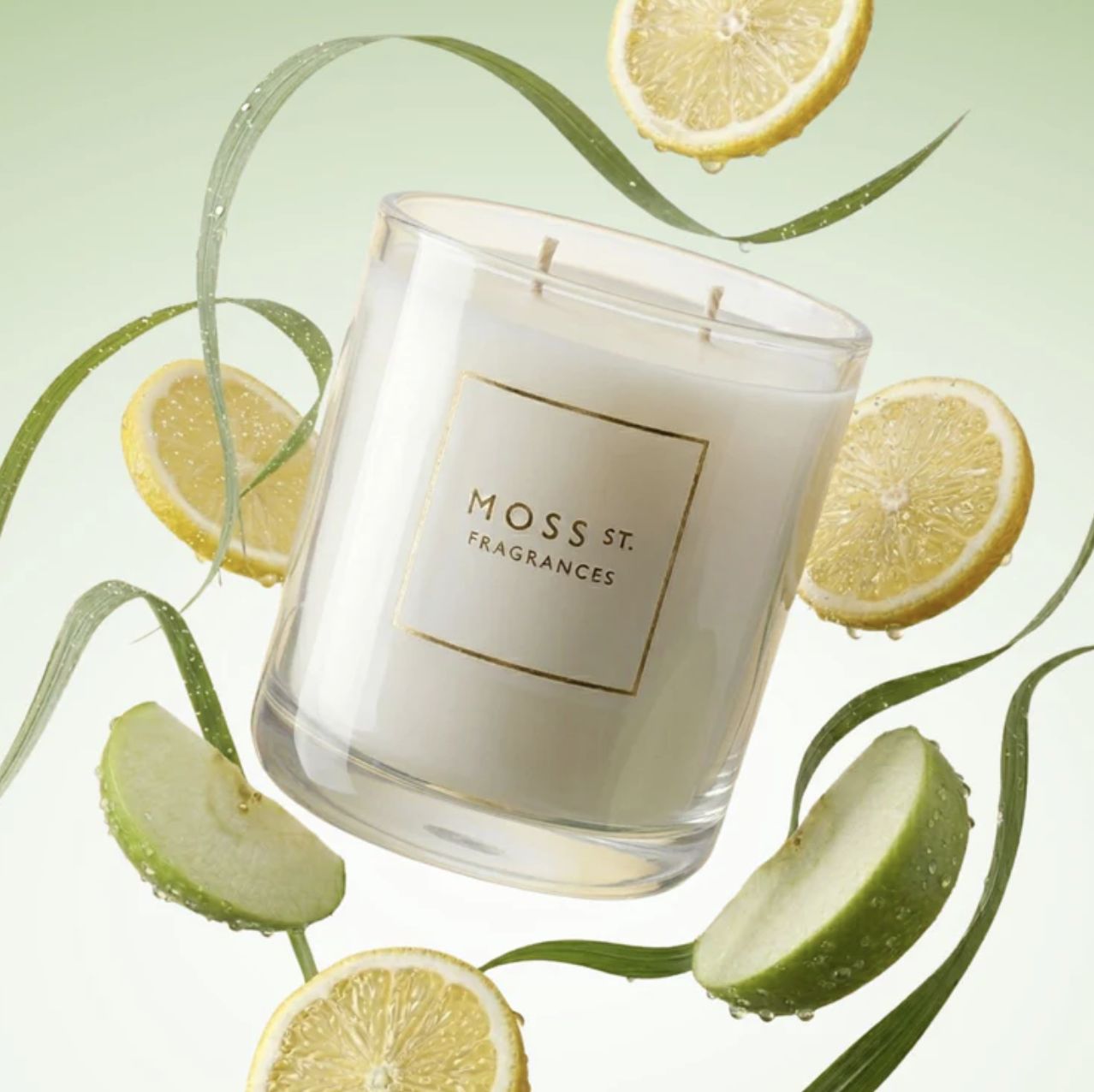 MOSS ST. Candle 300g - Lemongrass