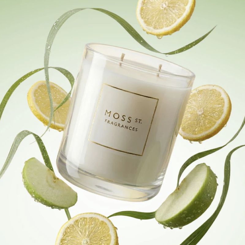 MOSS ST. Candle 300g - Lemongrass
