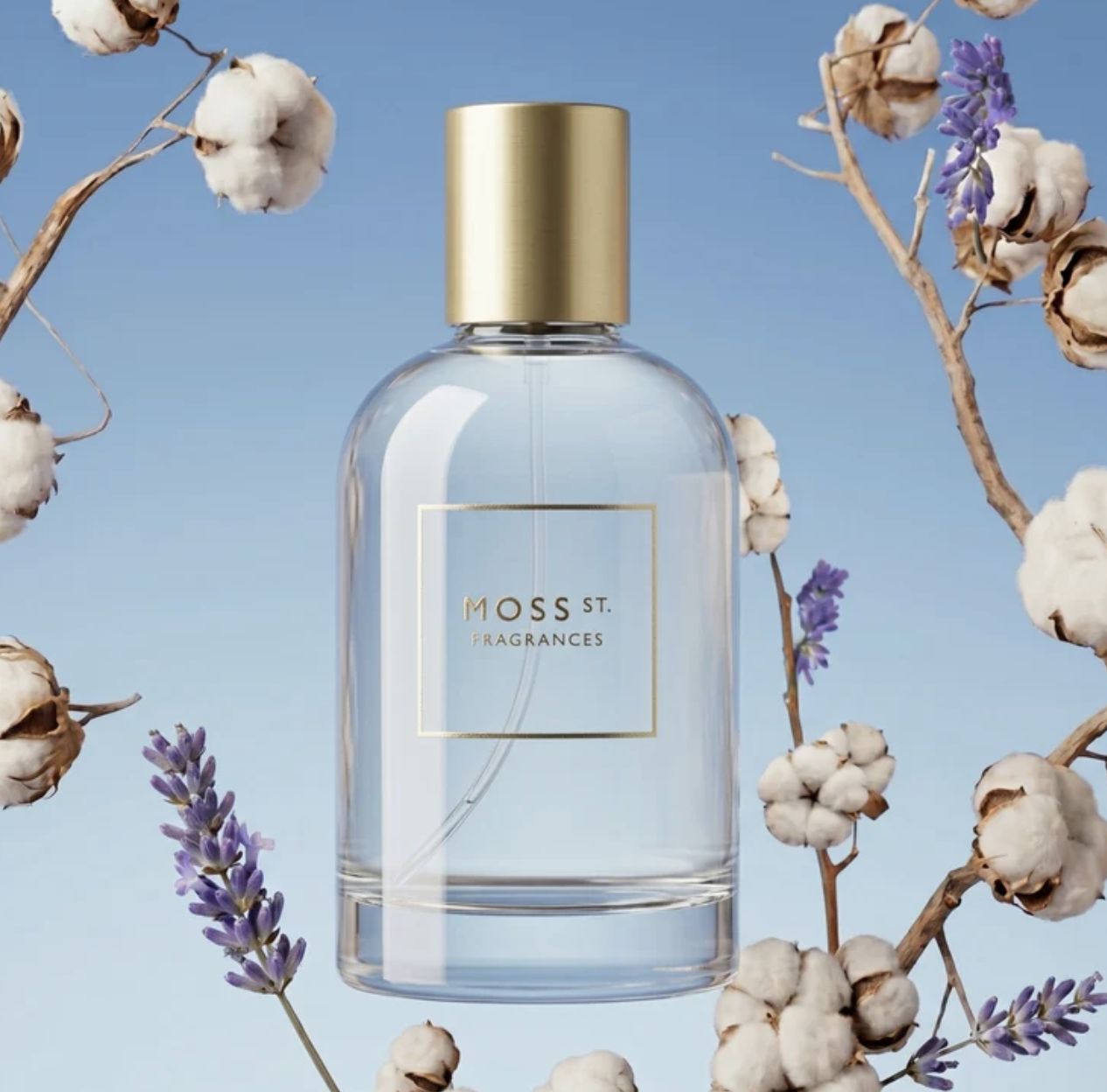 MOSS ST. Room &amp; Linen Spray 100ml - Clean Cotton