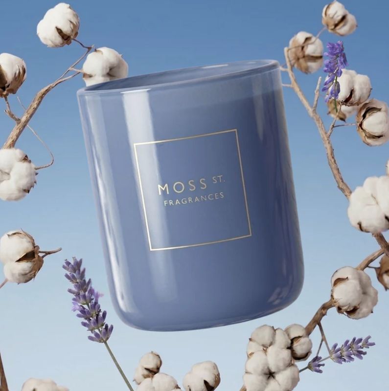 MOSS ST. Candle 300g - Clean Cotton
