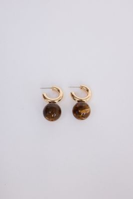 Rossi Earrings - Brown