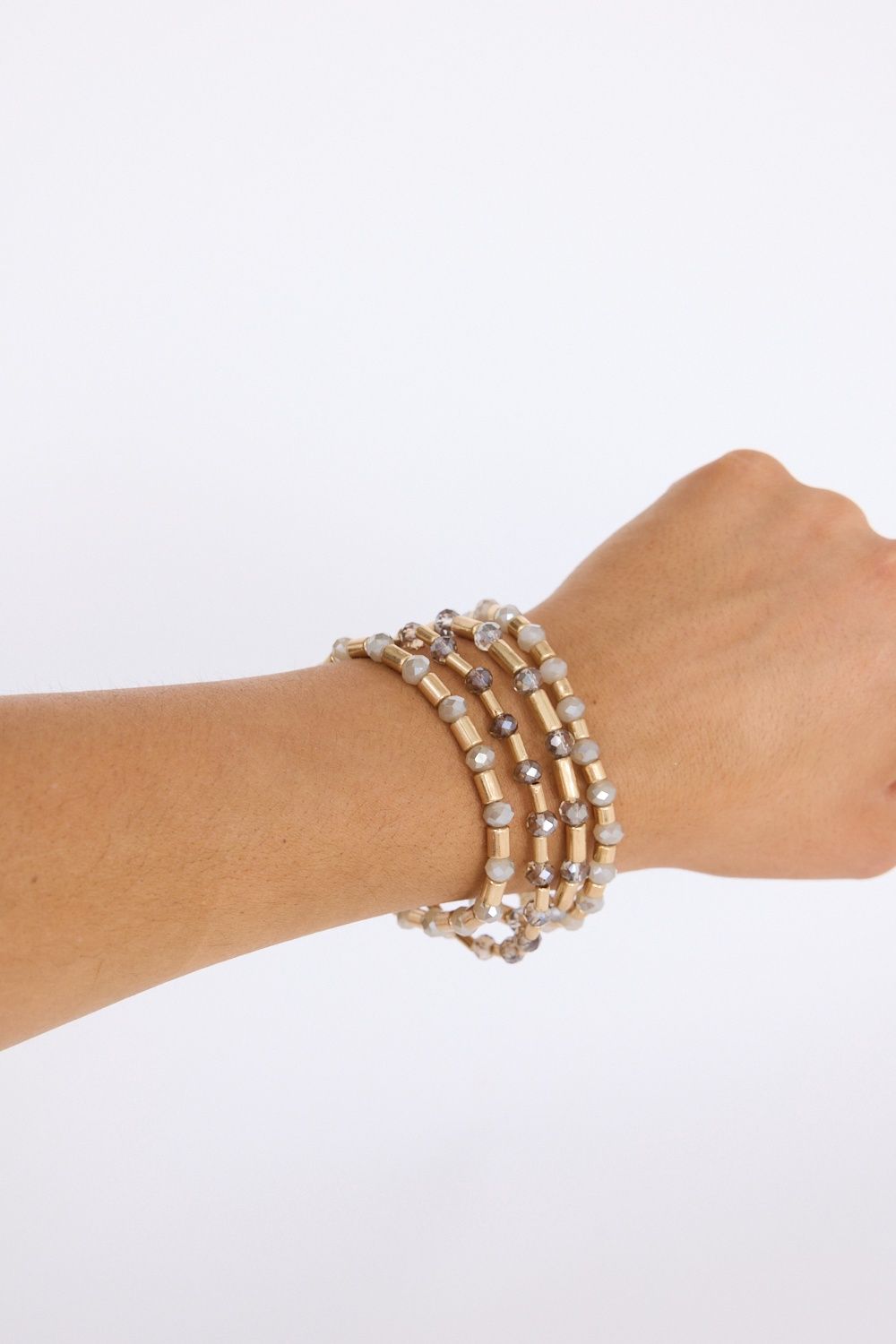 Janice Stack Bracelet - Gold