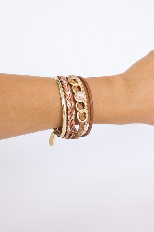 Helena Bracelet - Tan