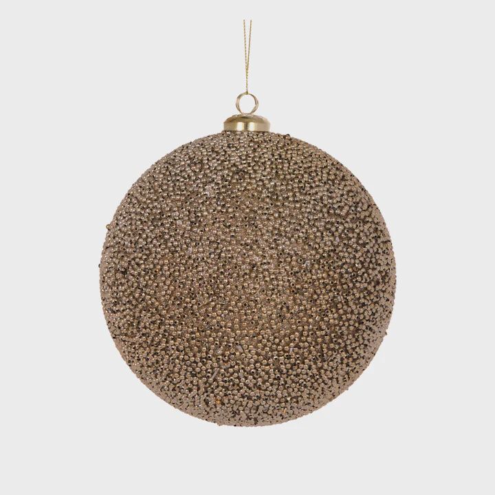 15 CM Champagne Caviar Bauble