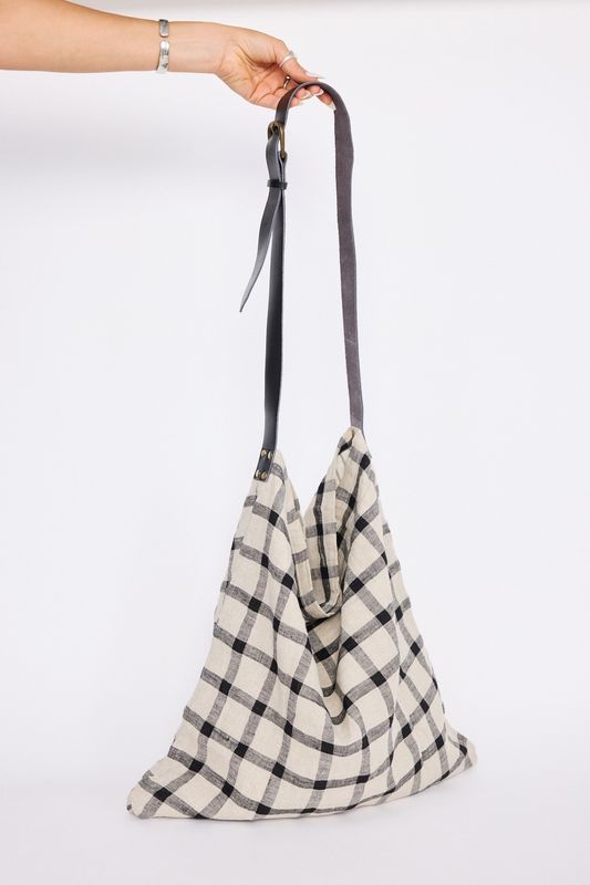 Julien Bag Natural W Black