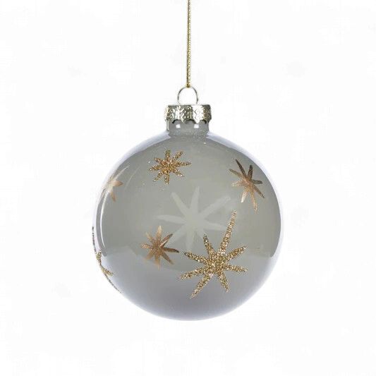 Metalic Stars Bauble
