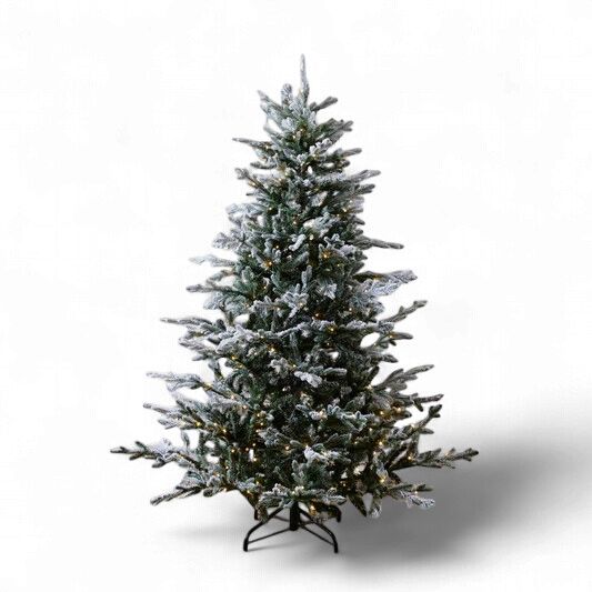 6 FT Balsam Fir Snow Tree - 340 LED