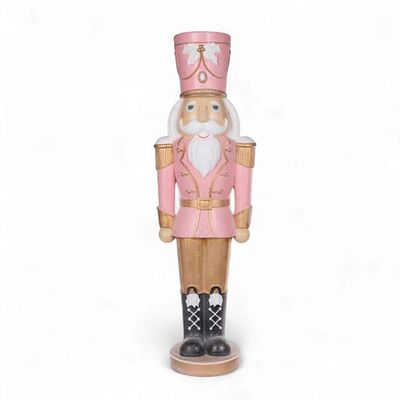 LED Pink And Champagne Nutcracker