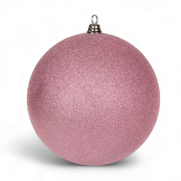 30 CM Pink Glitter Bauble