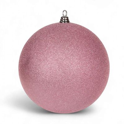 30 CM Pink Glitter Bauble