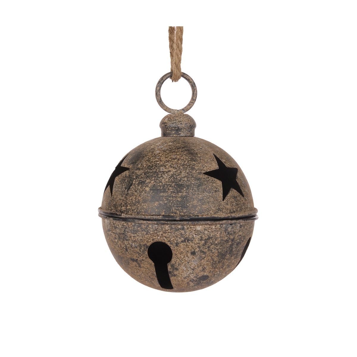 20 CM Rusted Silver Bell