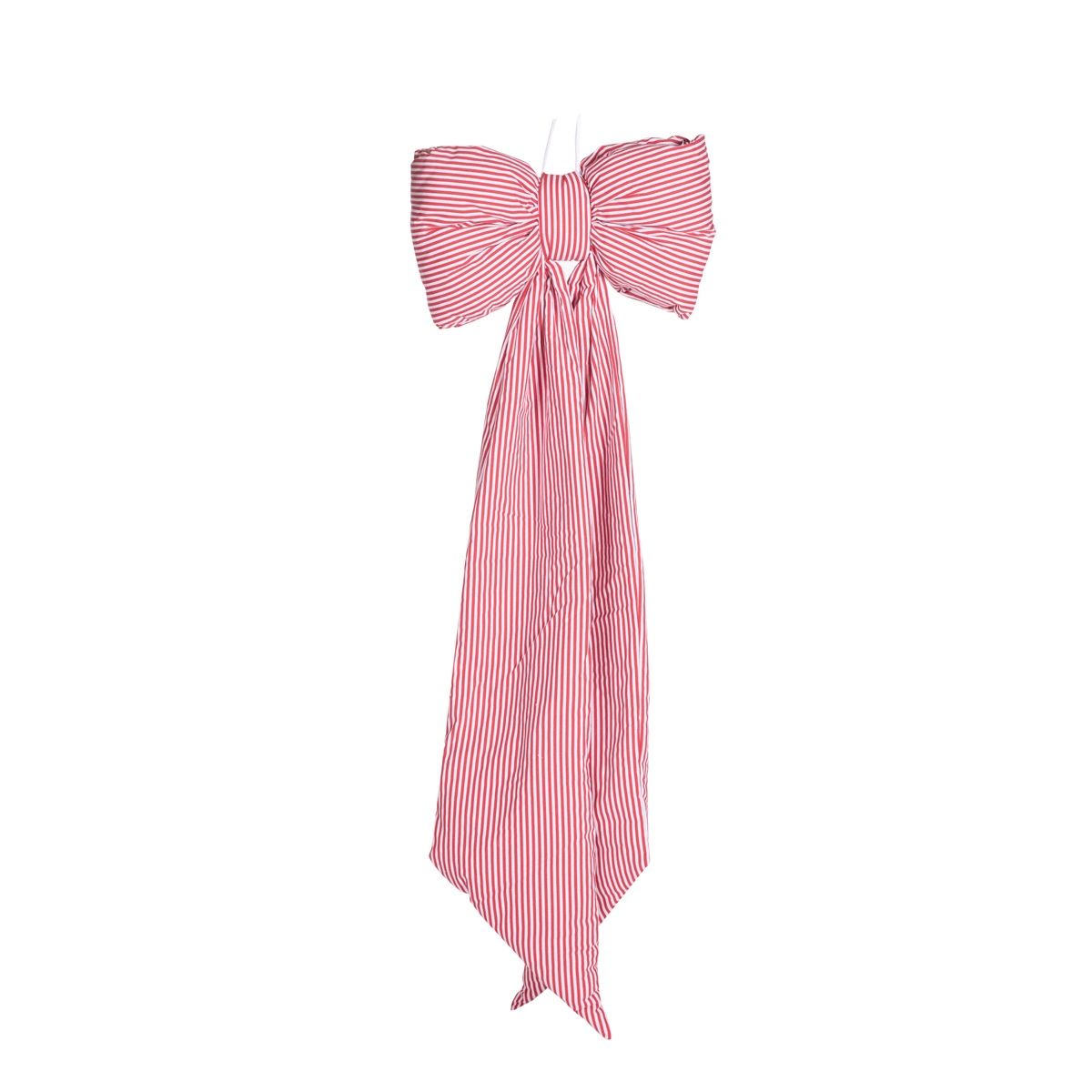 Striped Elongated Bow