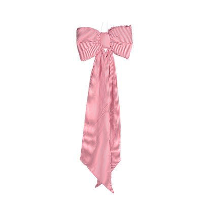 Striped Elongated Bow