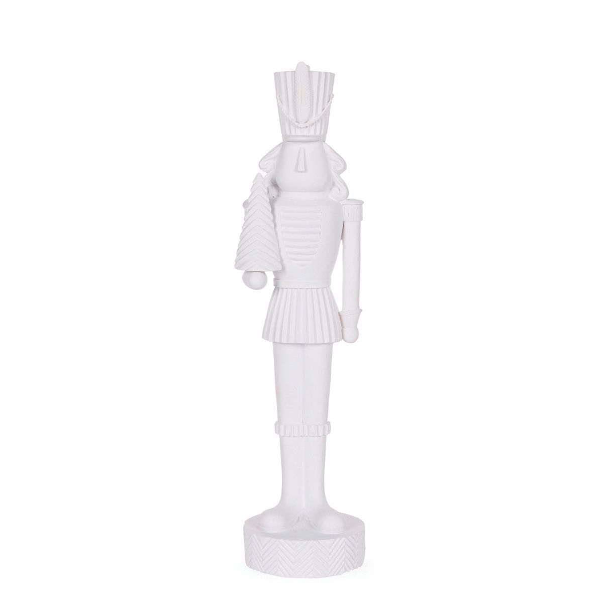 White Nutcracker With Tree