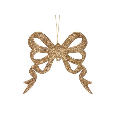 Gold Glitter Bow