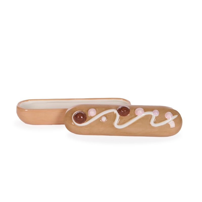 Strawberry Iced Eclair Trinket Box