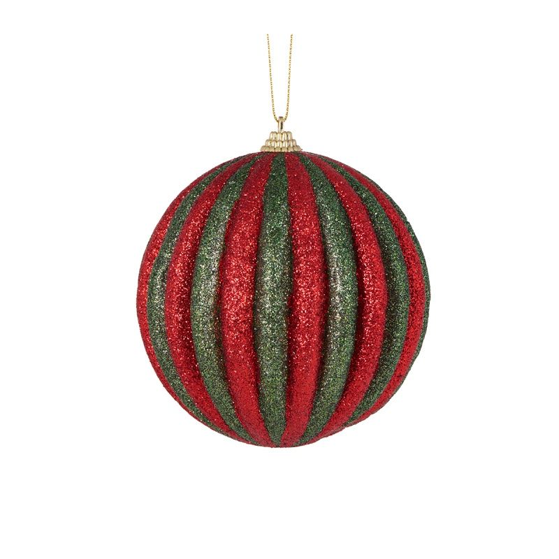Traditional Textured Rib Bauble