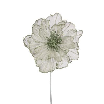 Mint Platinum Ruffle Poinsettia