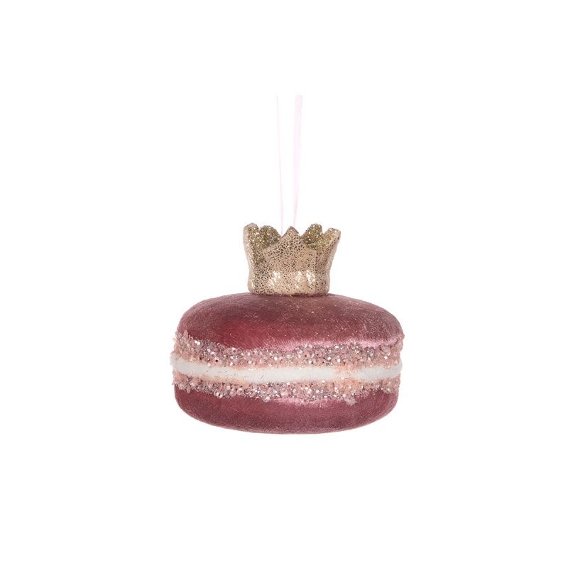 Blush Pink Macaron With Crown