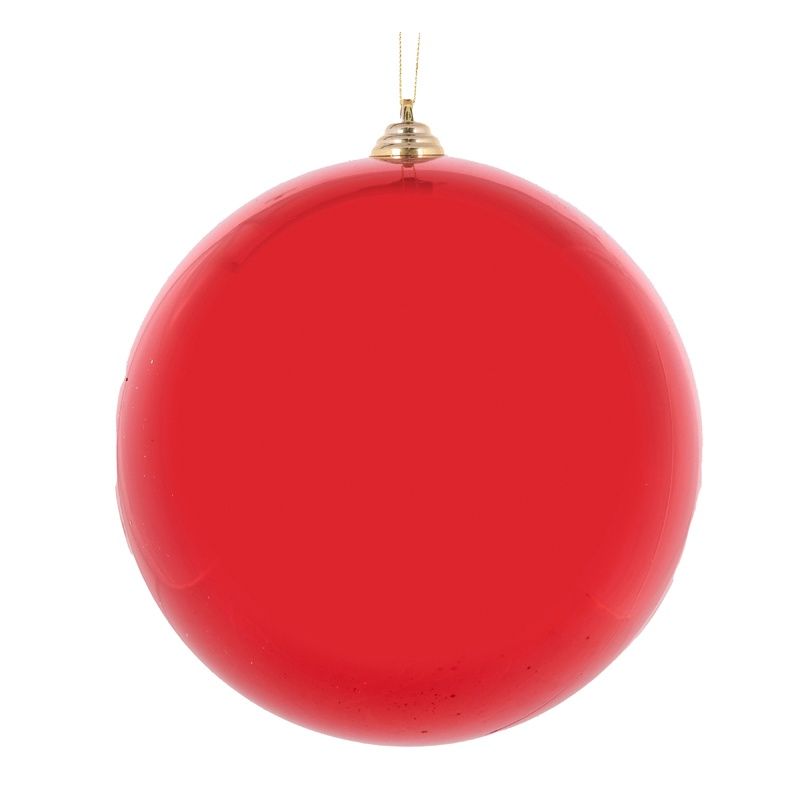 30 CM High Shine Red Bauble