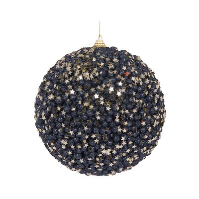 XL Navy Stars Bauble