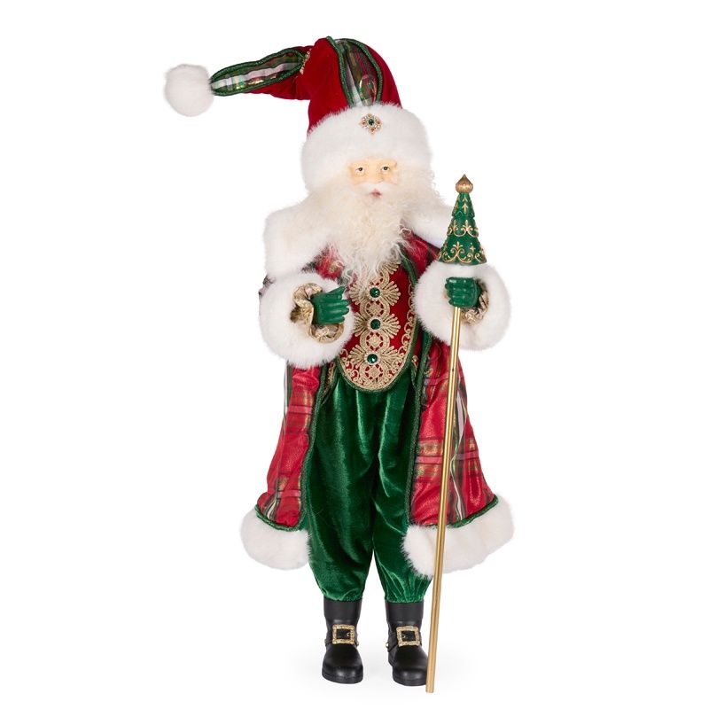 Traditional Fabric Mr Claus