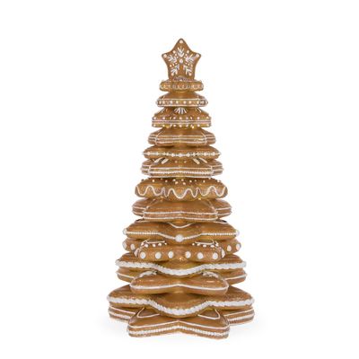 46 CM Gingerbread Cookie Stack Tree