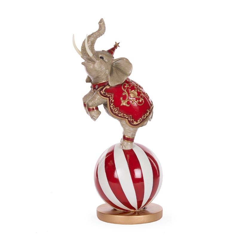 Enchanting Elephant On A Ball