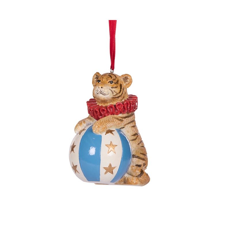 Balancing Baby Tiger Hanging Ornament