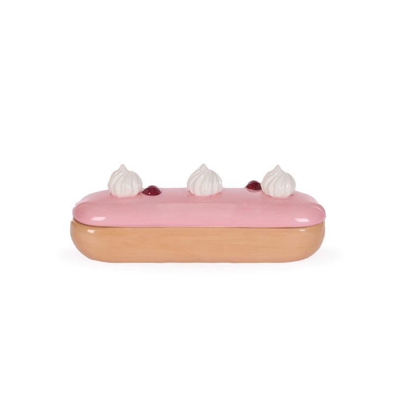 Chocolate Iced Eclair Trinket Box