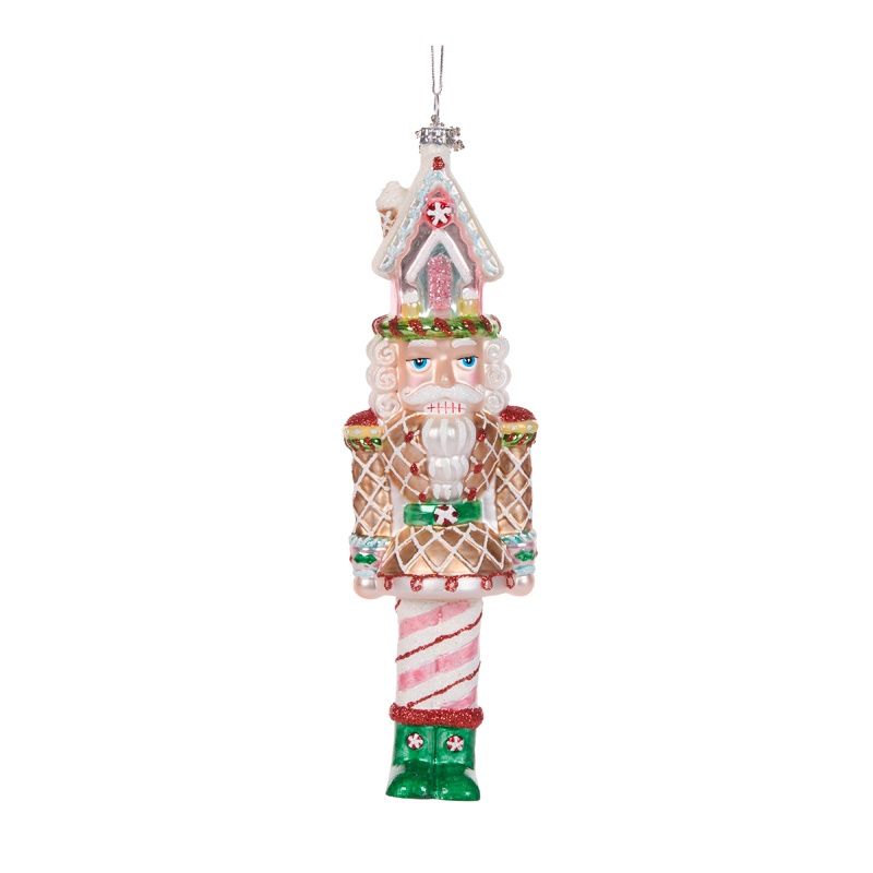 Glass Candy Joy Soldier Ornament