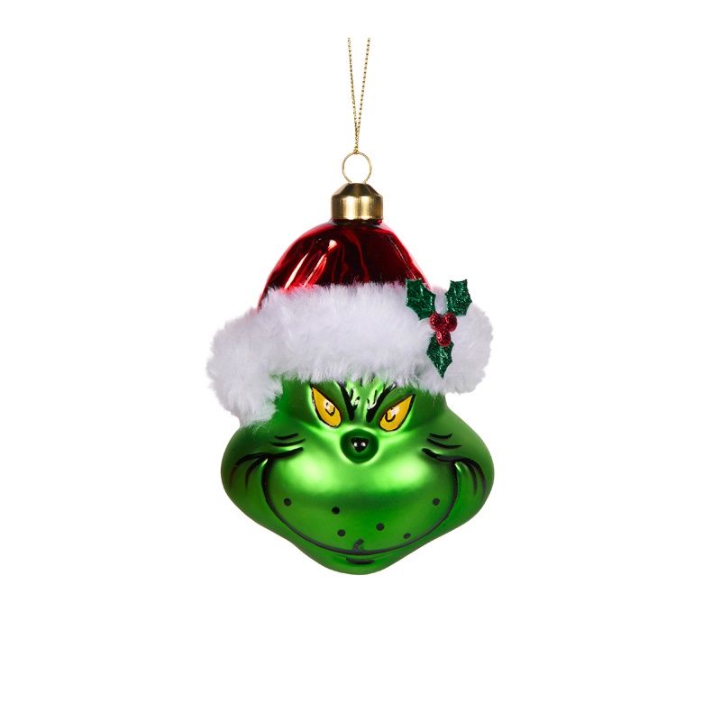 Retro Grinch Bauble