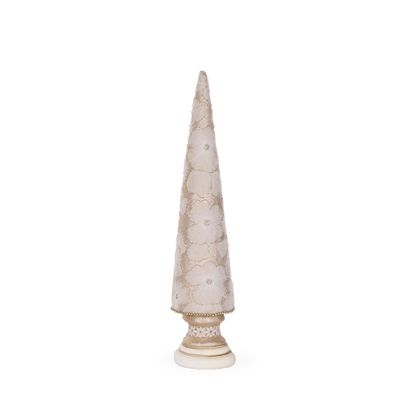 72 CM Sparkling Lace Cone Tree