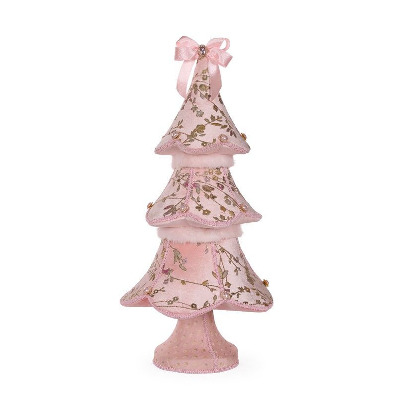 64 CM Floral Lace Layered Tree
