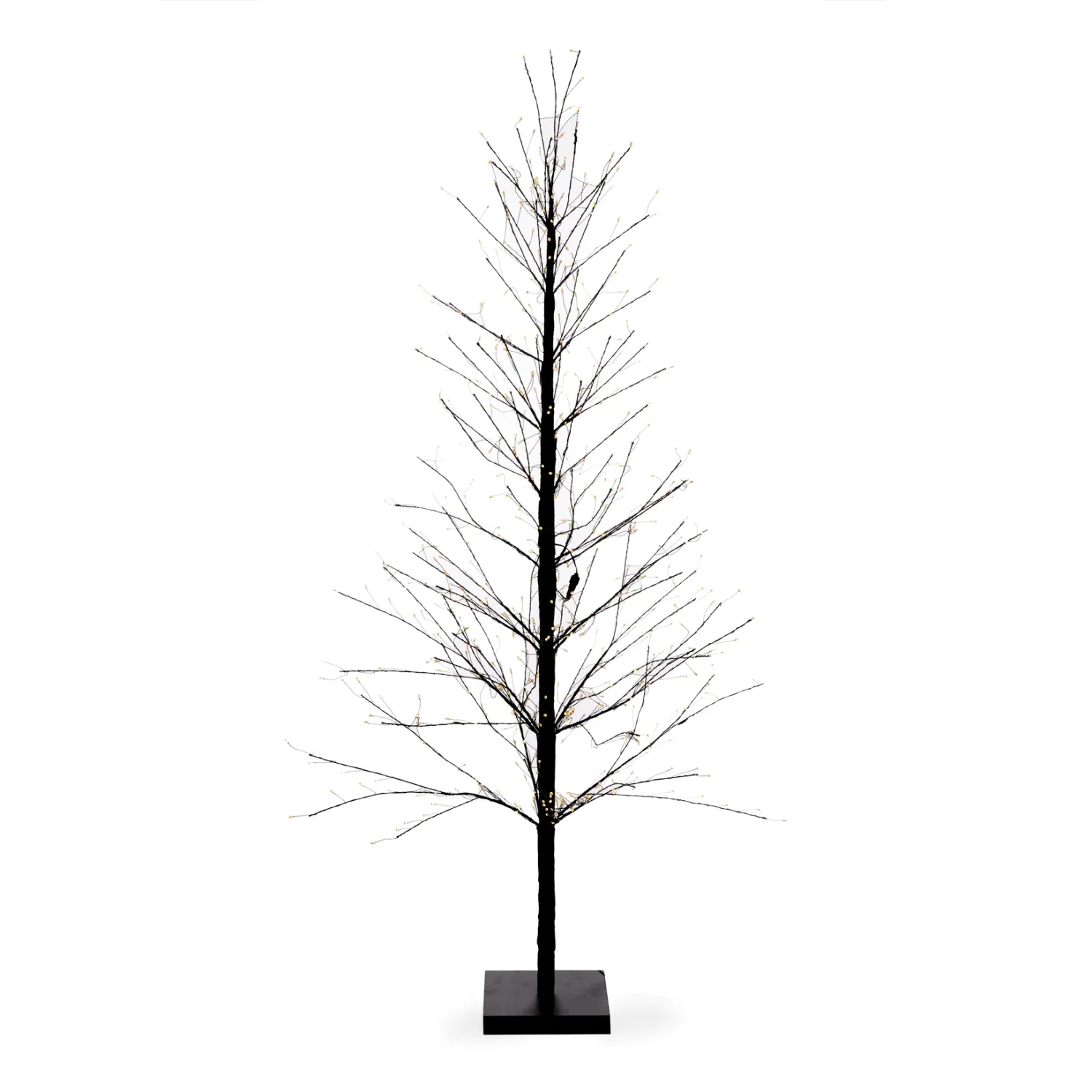 150 CM LED Black Sparkle Tree