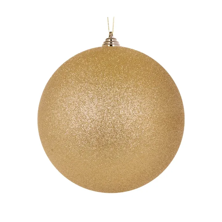 20 CM Gold Glitter Bauble